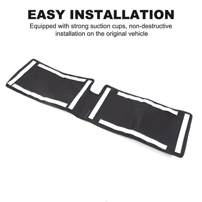 Black Rear Trunk Hanging Storage Bag Organizer For BMW 7 Series G70 i7 2023-25 14