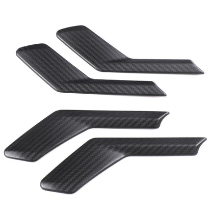 Matte Real Carbon Fiber Inner Door Handle Cover Trim For BMW 5 Series G60 2024+ 21