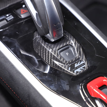 Real Carbon Fiber Console Gear Base Cover Trim For Lotus Emira V6 I4 2021-2025 10