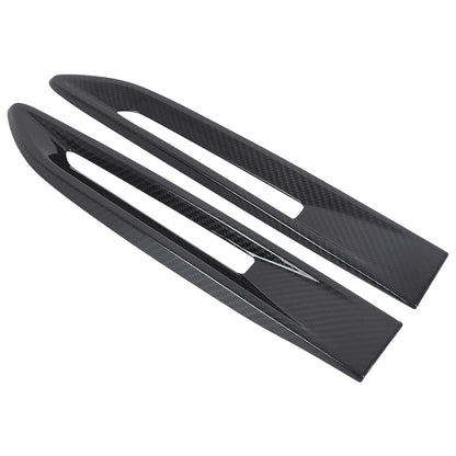 Real Carbon Fiber Side Air Vent Fender Trim For Jaguar F-pace XE XF X761 2016-20 15