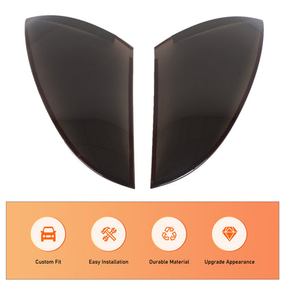 Smoked Black Rear Tail Light Guard Cover Trim Bezel For Mitsubishi Eclipse 06-11 5