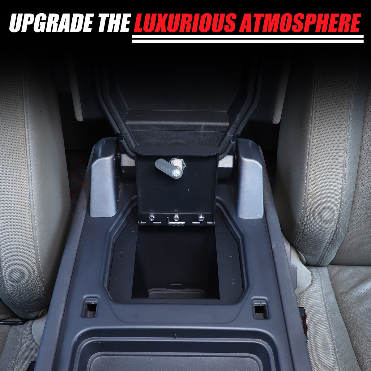 Center Console Safe GUN Storage Lock Box W/ TRAY For LR Defender L663 2020-24 US 10