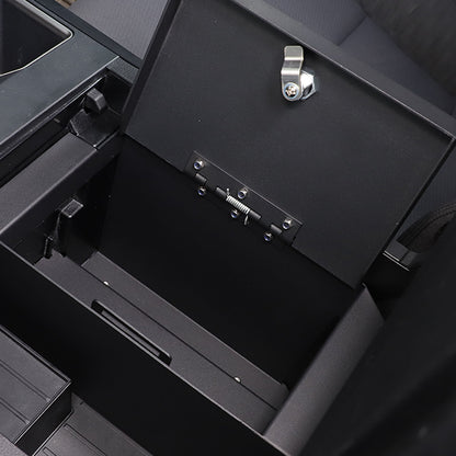 Interior Console Lock Security Storage Vault Safe Box for Toyota Tundra 2022+ 20