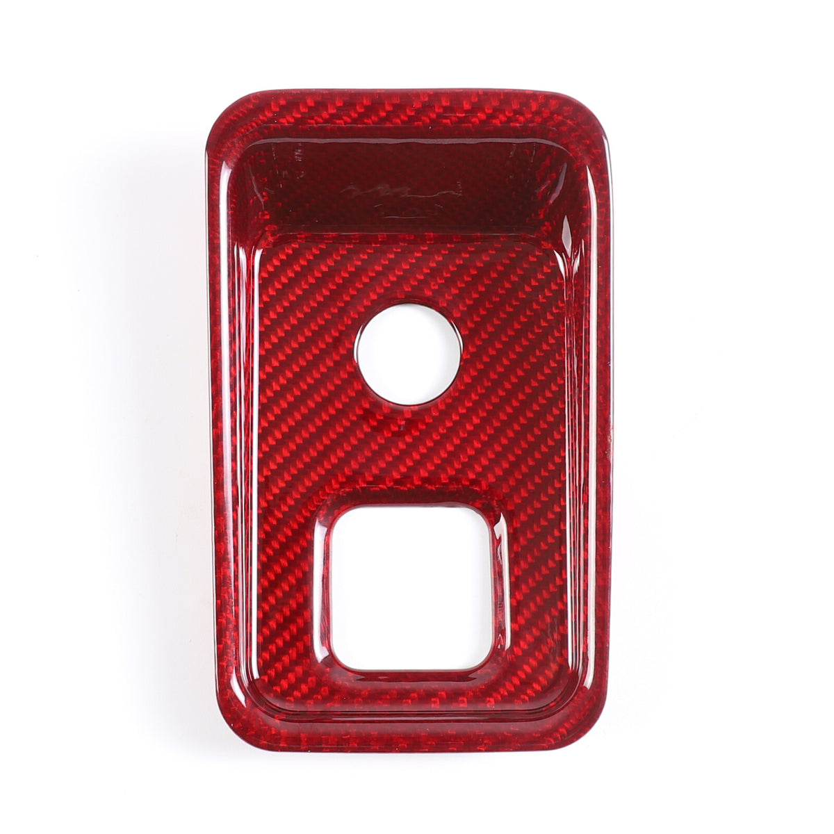 Red Real Carbon Fiber Full Interior Set Decor Trim Kit for Corvette C8 20-25 - Styles 41-45 15