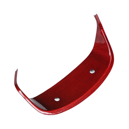 Red Real Carbon Fiber Dashboard Panel Frame For Toyota Supra A90 2019-22 9