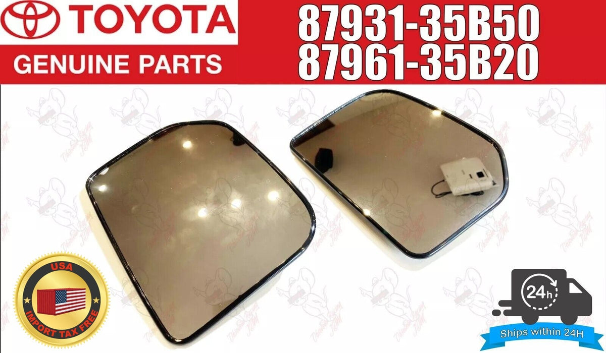 Toyota Genuine FJ CRUISER GSJ15 GSJ15W OUTER REAR VIEW MIRROR LH & RH Set OEM 1
