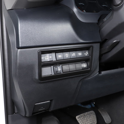 Matte Black ABS Interior Decoration Cover Trim Kit For Toyota Tundra 2022-26 US - Variants 26-29 20