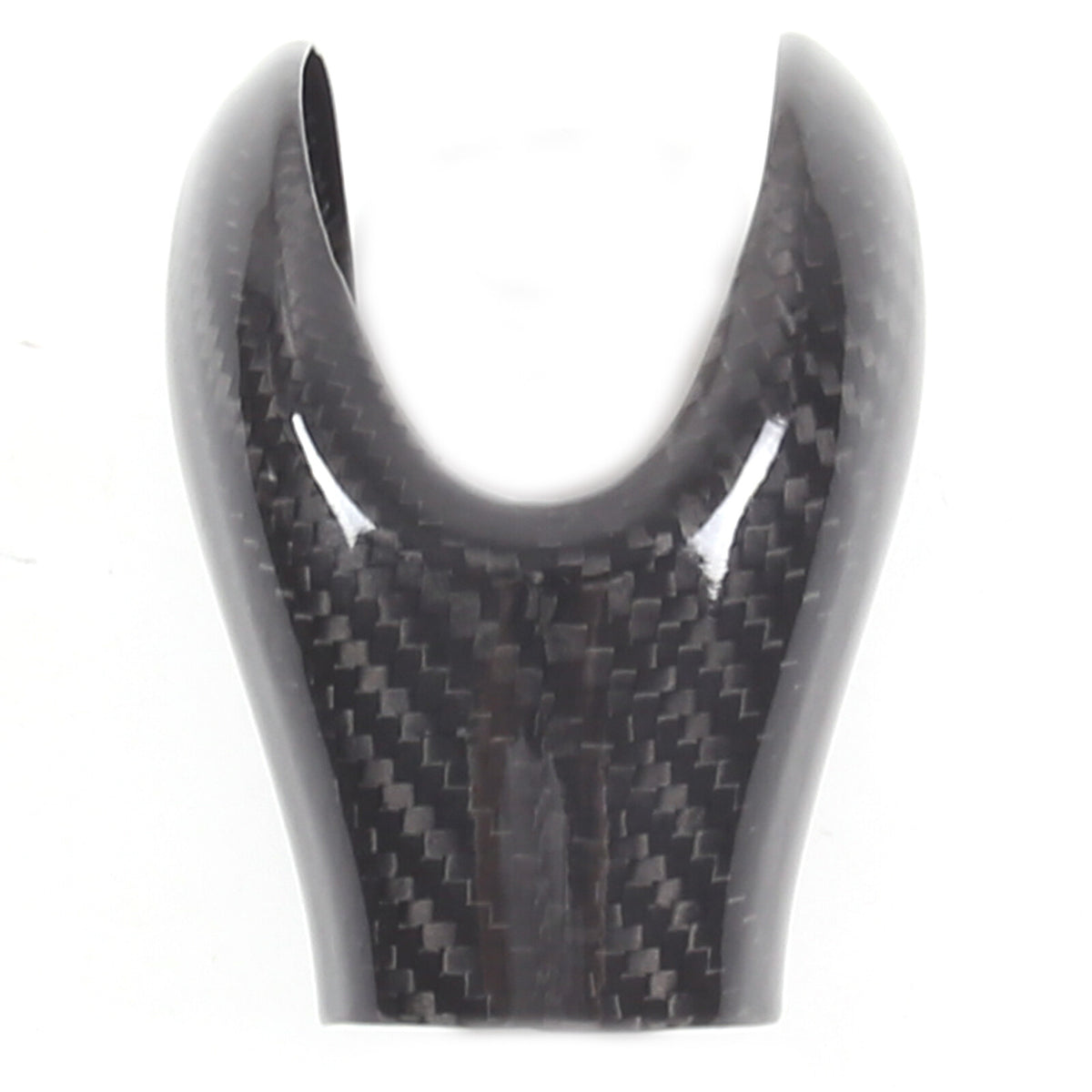 Real Carbon Fiber Console Gear Shift Knob Head Cover Trim For Corvette C6 05-13 3