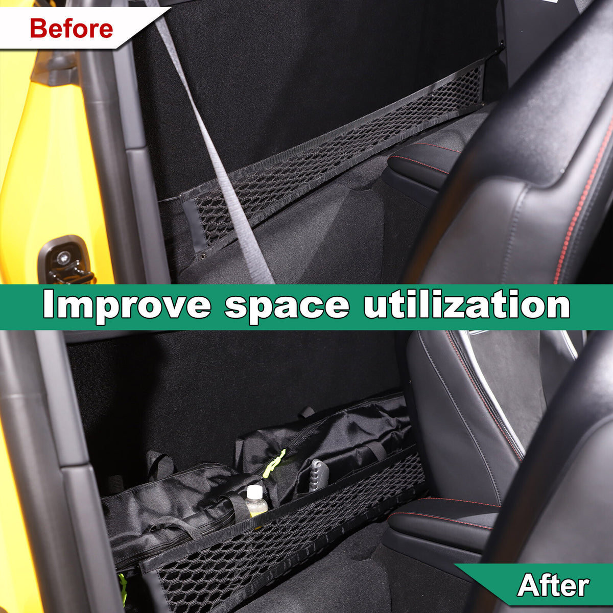 Rear Seat Back Side Organizer Storage Box For Lotus EMIRA 2021-25 18