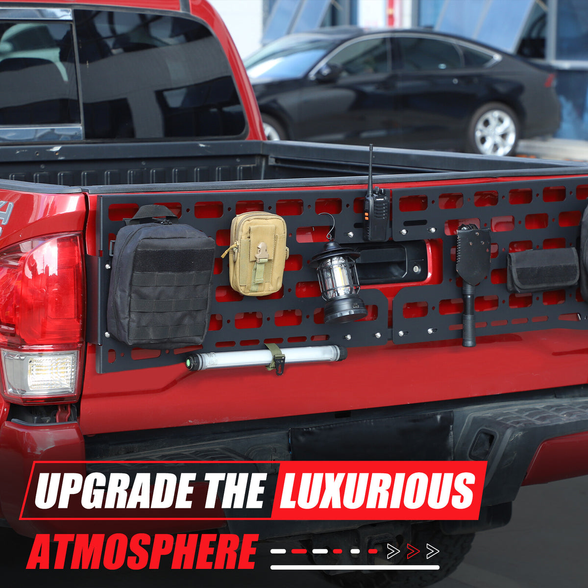 Rear Bed Molle Panel Truck Bed Tailgate Molle Panel For Toyota Tacoma 2016-22 10