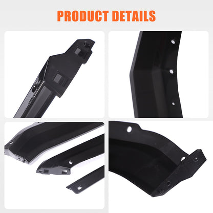 Replacement Black Front Bumper Lip Kit Splitter Exterior For Corvette C8 20+ US 5