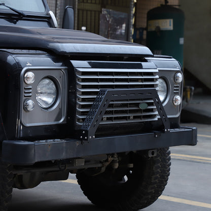 Black Bull Nudge Bar Bumper Guard A Bar For Land Rover Defender L316 2004-19 8