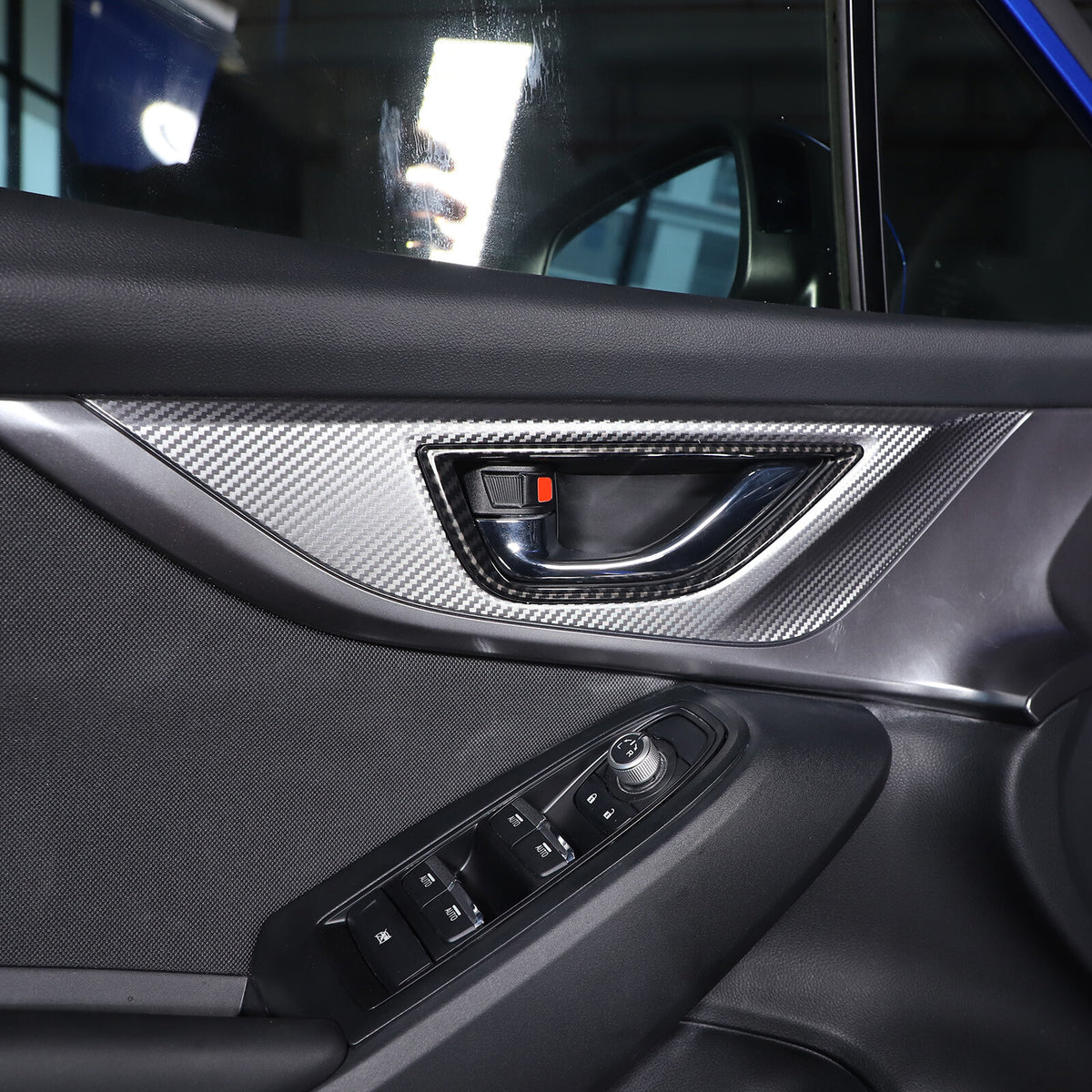Carbon Fiber ABS Interior Full Cover Trim Kit Set For Subaru WRX AT 2022-2025 - Styles 16-16 10