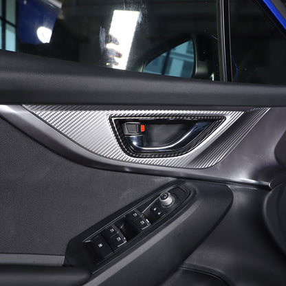 Carbon Fiber ABS Interior Full Cover Trim Kit Set For Subaru WRX AT 2022-2025 - Styles 16-16 10
