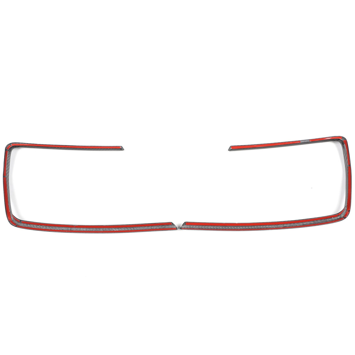 Real Dry Carbon Fiber Rear Tailpipe Trim Ring Cover For Corvette C8 2020+ 13