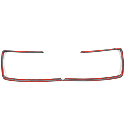 Real Dry Carbon Fiber Rear Tailpipe Trim Ring Cover For Corvette C8 2020+ 13