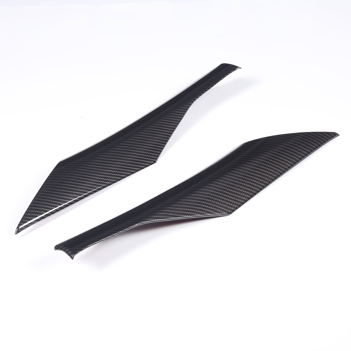 Carbon Fiber Style Interior Door Panel Trim Cover Fit For Corvette C8 2020-26 12