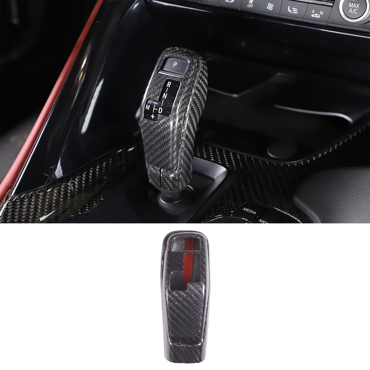 Real Carbon Fiber Full Interior Set Decor Trim Kit For Toyota Supra A90 MK5 19+ 164