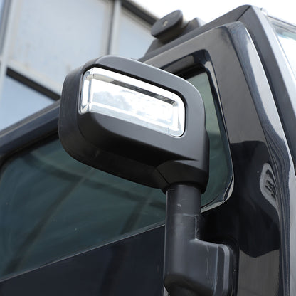Matte Black Side Rear Exterior Door Mirror Cap Cover For Hummer H2 2003-09 US 8