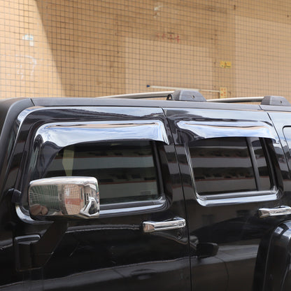 ABS Window Visor Sun Rain Guard Weather Shield Fit For Hummer H3 11