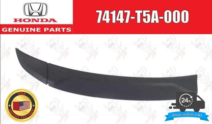 Honda OEM RH Hood Garnish Upper Molding Trim 74147-T5A-000 for 15-20 Fit 1