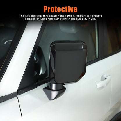 Glossy Black Door Handle & Rearview Mirror Cover For Lexus GX GX550 2024-2025 10