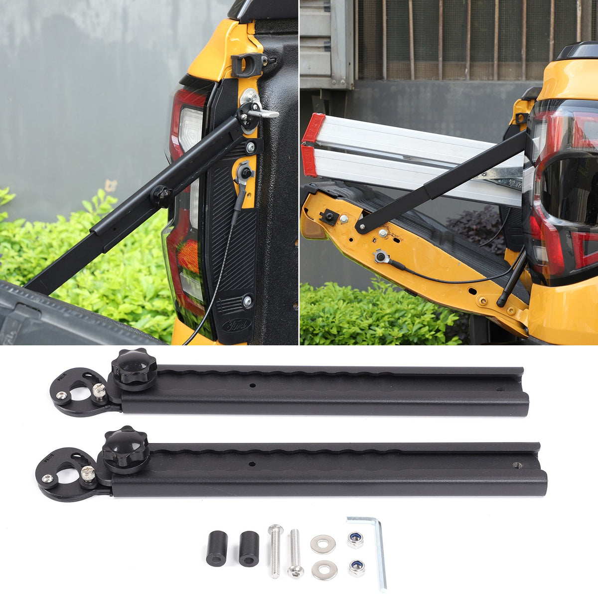 Carbon Steel Tailgate Stop limiter Bracket For Ford Ranger T9 2023-2025 19