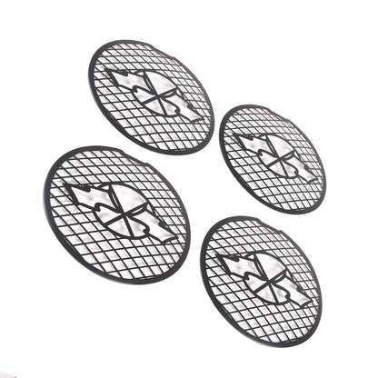 Black Stainless Steel Tail Light Trim Grills for Corvette C6 GS/Z0 /ZR1 2005-13 8