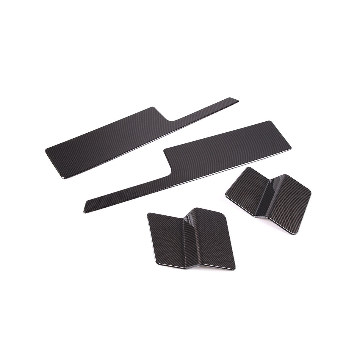 ABS Carbon Fiber Door panel strip cover trim For Toyota FJ Cruiser 2007-2021 US 12