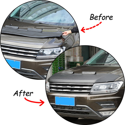 Car Bonnet Bug Shield Hood Protector Deflector FOR VW Tiguan 2018-2021 US 11
