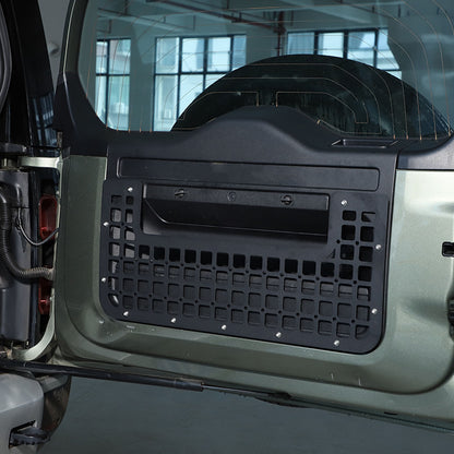 Tailgate Door Rear Cargo Storage Shelf Molle Panels For Land Rover Defender 20+ 8