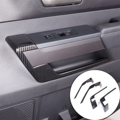 ABS Carbon Fiber Interior Set Cover Trim Kit For Toyota Tundra Sequoia SR 22+ - Styles 1-5 135