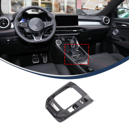 Real Dry Carbon Fiber Interior Center Console trim Kit For Alfa Romeo Tonale 23+ - Variants 1-5 26