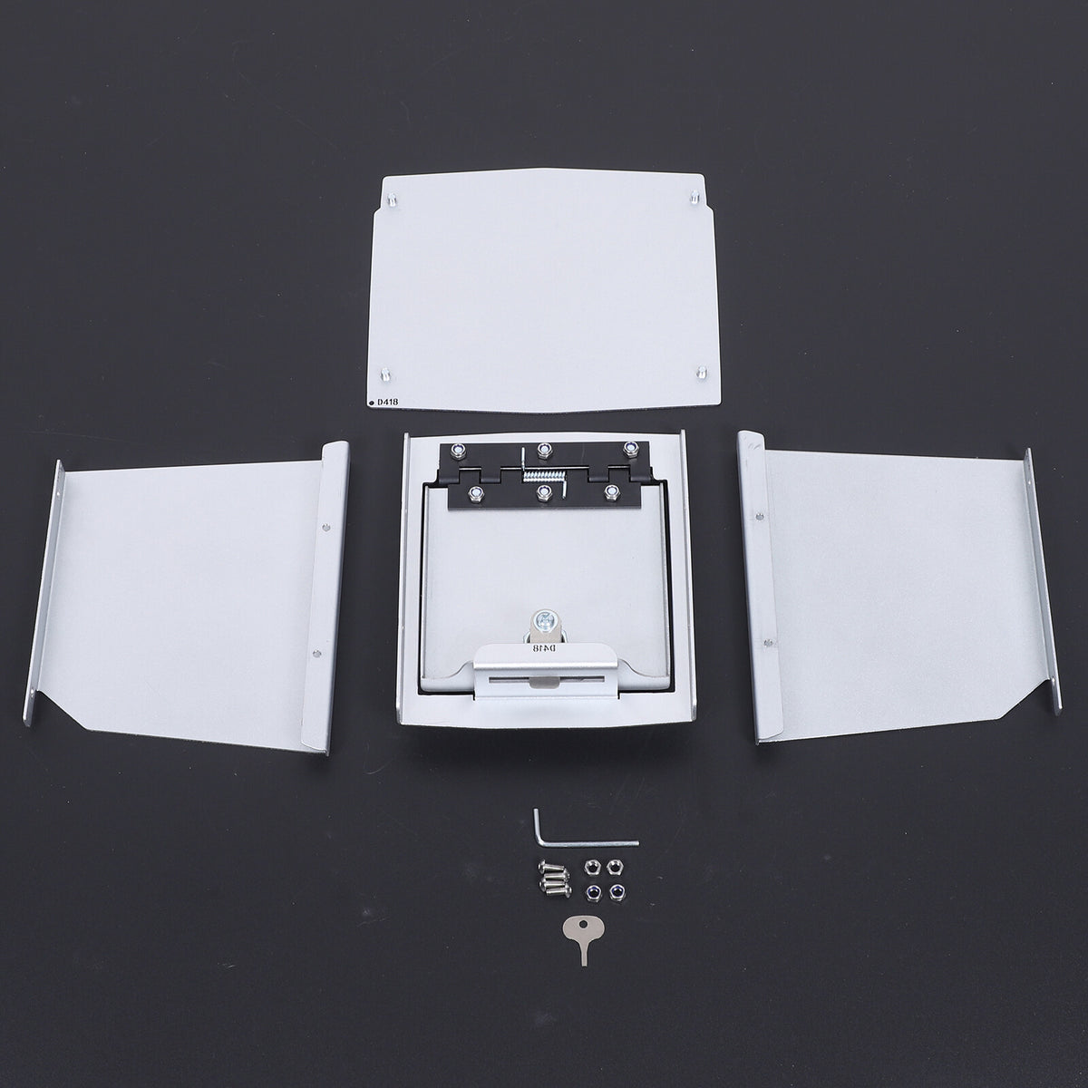 Silver Center Console Armrest Safe Storage Lock Box TRAY For Ford Maverick 22-25 5