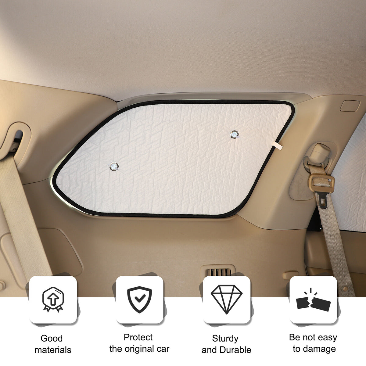 Car Full Window Sunshade Cover Shades Sun Visor for Nissan Pathfinder 13-18 US 22