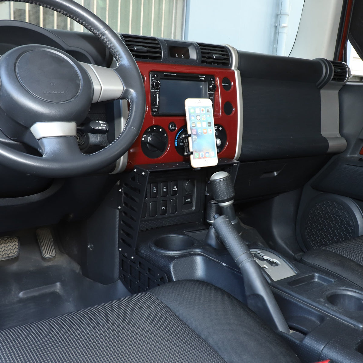 Off Road Center Console Molle Panel Device Mount For Toyota FJ Cruiser 07-21 14