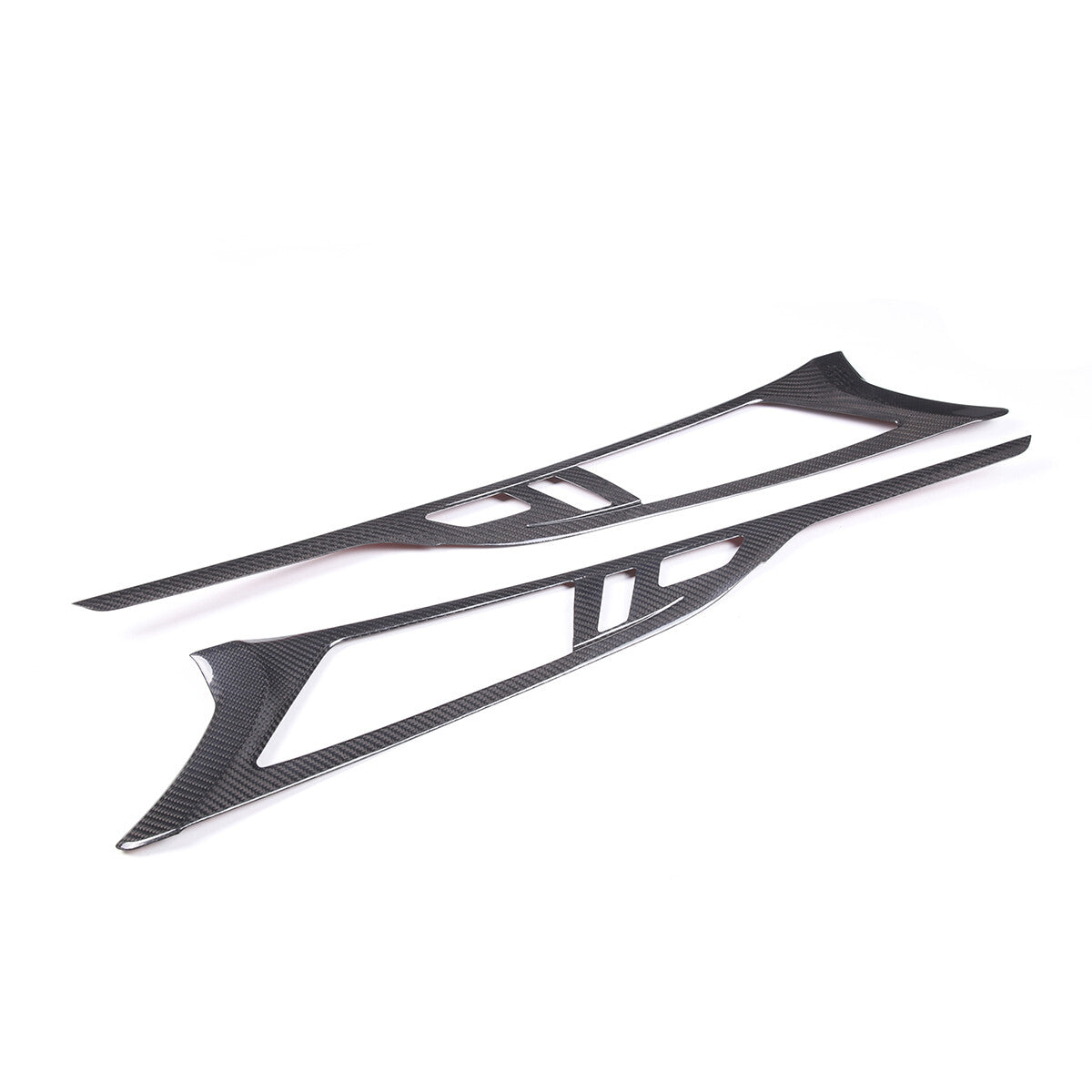Carbon Fiber Door Handle Panel Trim Cover For BMW 8 Series 840i 850i 2019-22 11
