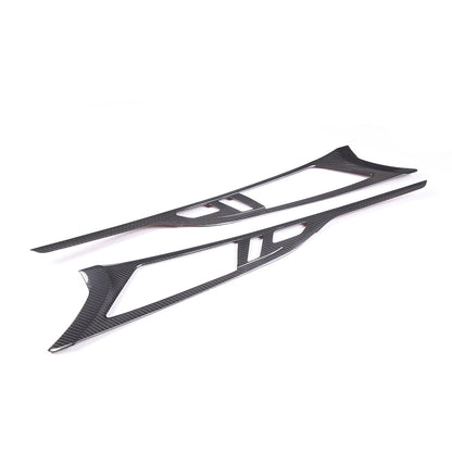 Carbon Fiber Door Handle Panel Trim Cover For BMW 8 Series 840i 850i 2019-22 11
