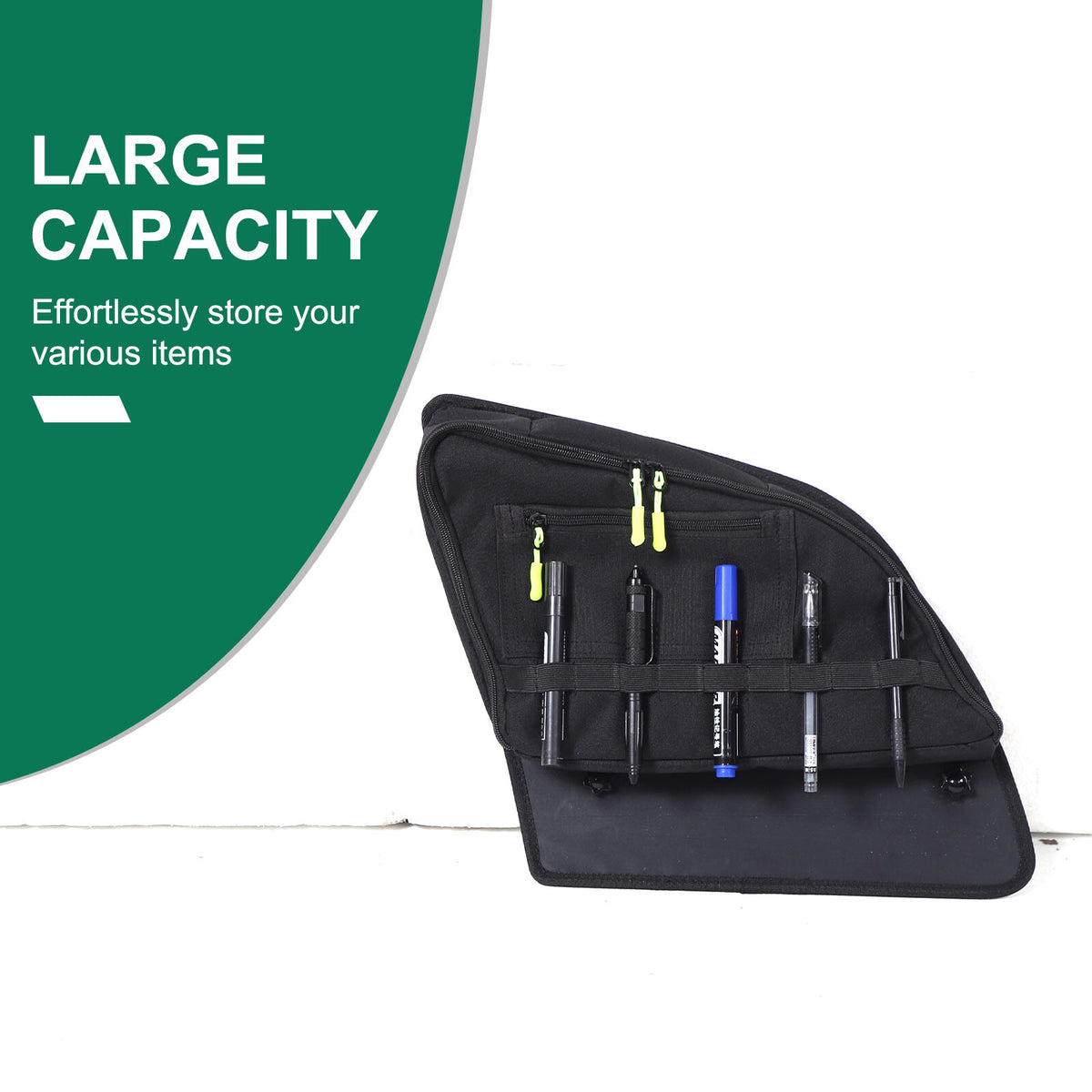 Car Trunk Right Side Window Storage Bag Tool Bag For Volkswagen Touareg 2011-18 6