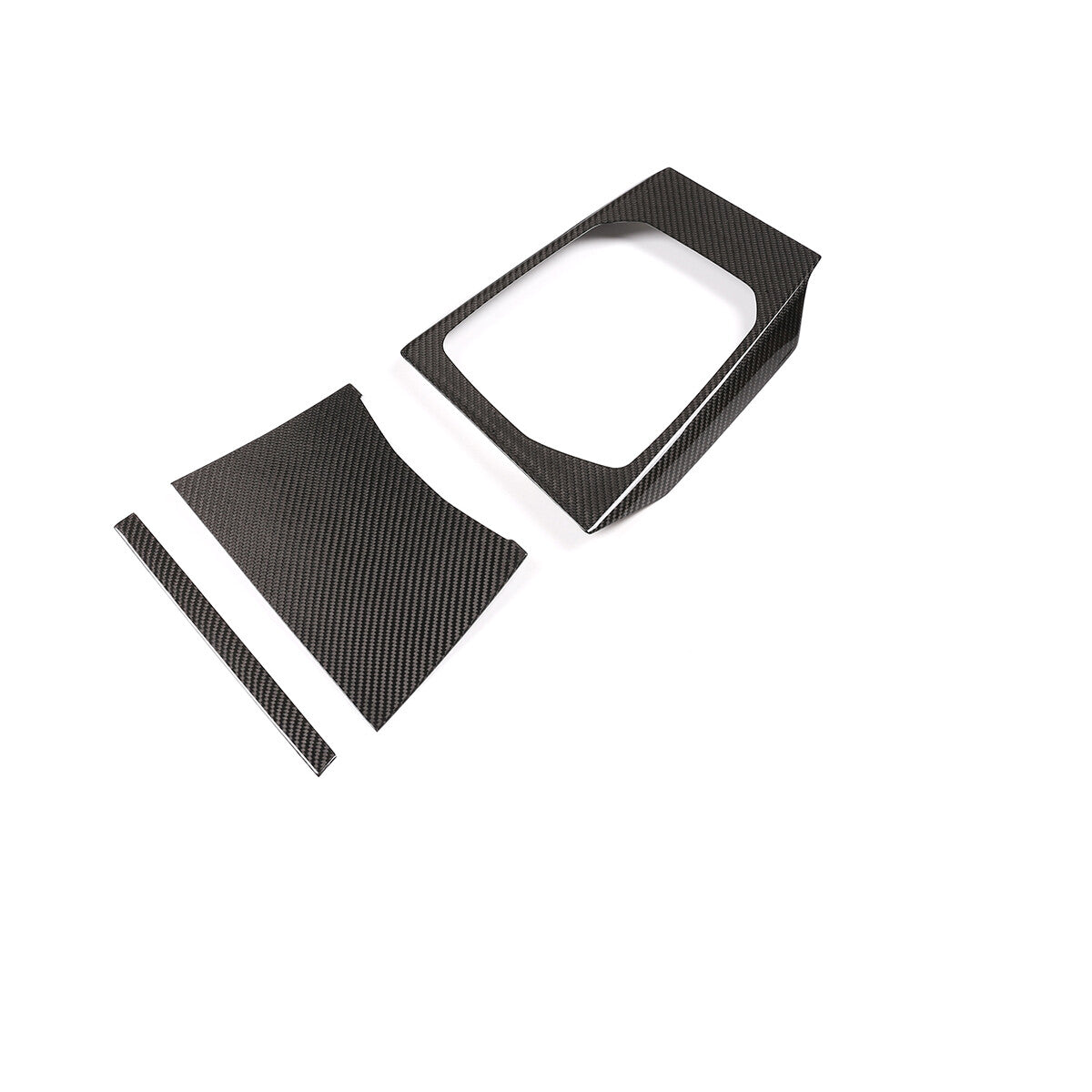 Real Carbon Fiber Center Console Trim For BMW 3 4 Serie G20 330i 340i 420i 25+ 16