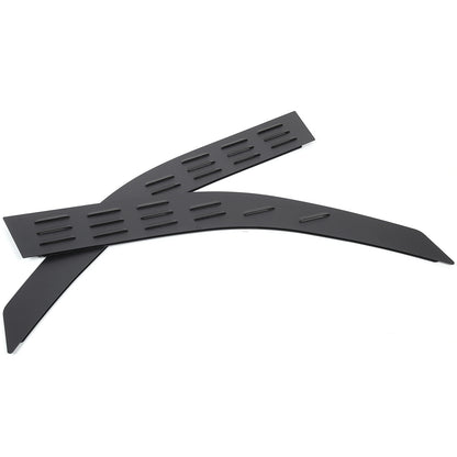 Rear Door Window Louver Air Vent Screen Panel Trim For Toyota Land Cruiser Prado 17