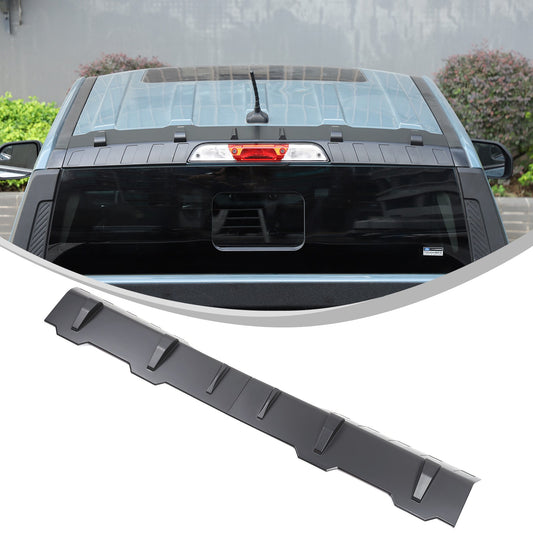 Matte Black ABS Roof Rear Spoiler Trim For Ford Maverick 2022+ US 1