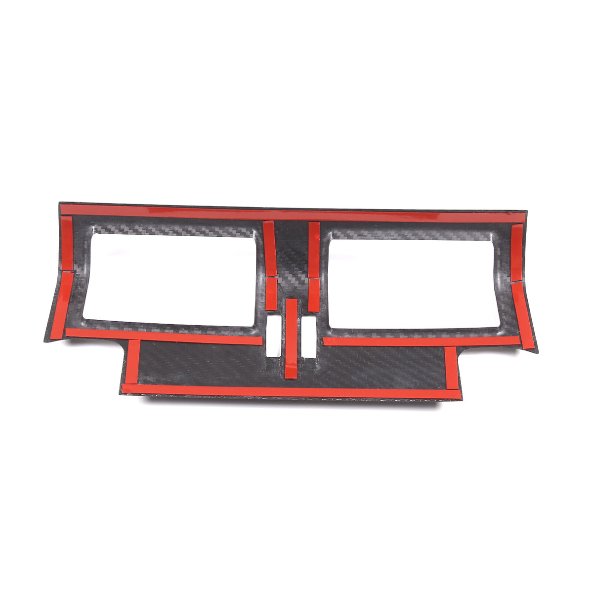 Real Carbon Fiber Rear Air Outlet Vent Panel Trim Cover For LR Defender 2020-24 5