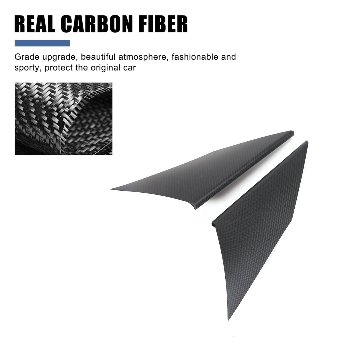 Matte Carbon Fiber Inner Console Side Panel Trim For BMW 5 Series G60 i5 2024+ 17