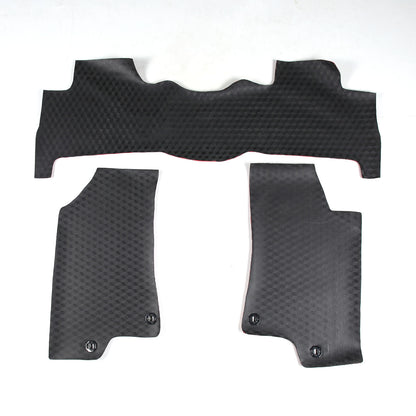 Beige Car Floor Mats Cargo Carpets Foot Pads For Hummer H3 2005-2009 14
