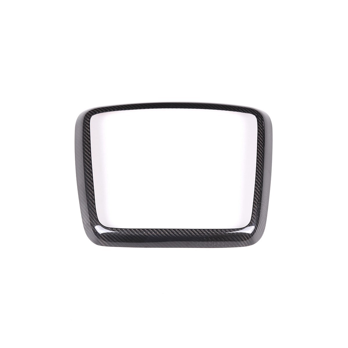 Real Carbon Fiber Center CD Panel Decorative Frame For Benz G-Class 2012-2018 4