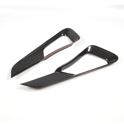ABS Carbon Fiber Center Console Gear Shift Strip Trim For Range Rover Sport 23+ 13