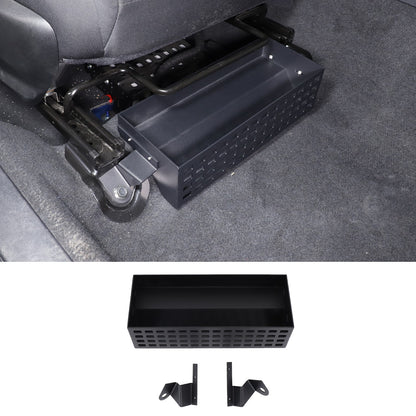 Aluminum Passenger Seat Under-Seat Storage Basket For Subaru WRX VB 2022+ 18