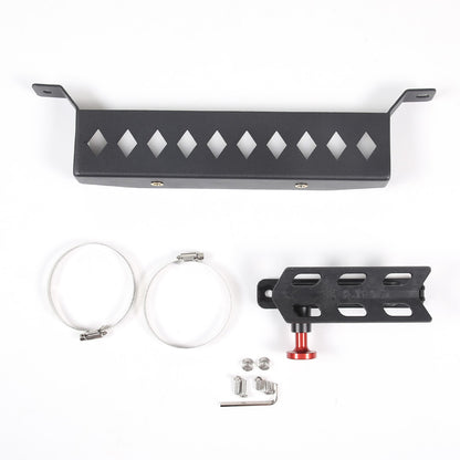 Black Aluminum Seat Fire Extinguisher Bracket For BMW X3 G01 2018-2023 US 16