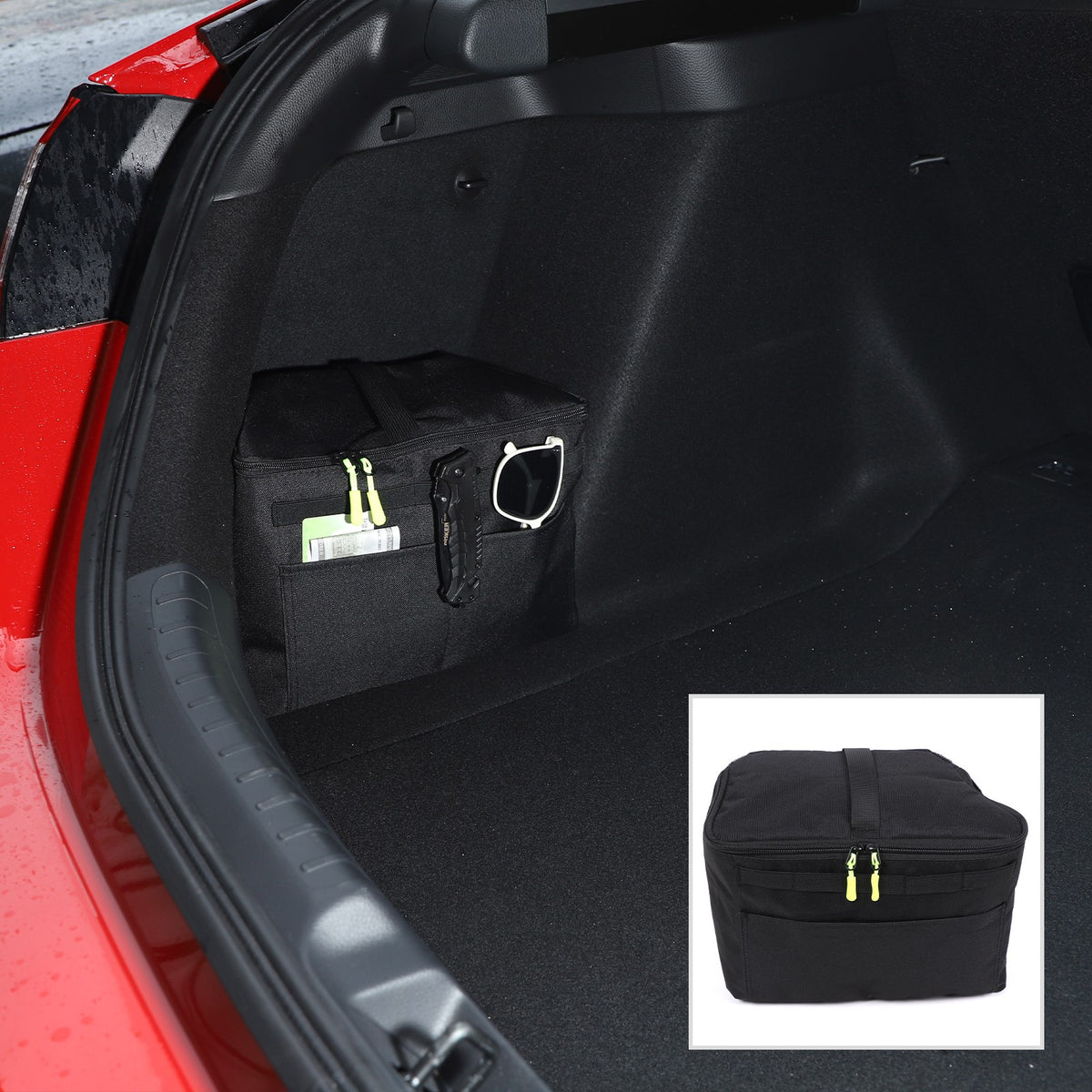 Trunk Left Side Storage Bag Box Tray For Honda Civic 11th Gen Hatchback 2021+ US 5